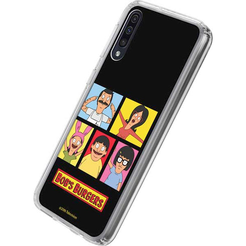 Bobs Burgers Tiles Galaxy A50 Clear Case